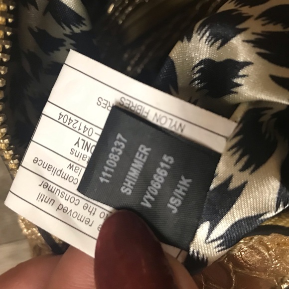 GUESS NWOT Shimmery Handbag - Picture 5 of 7